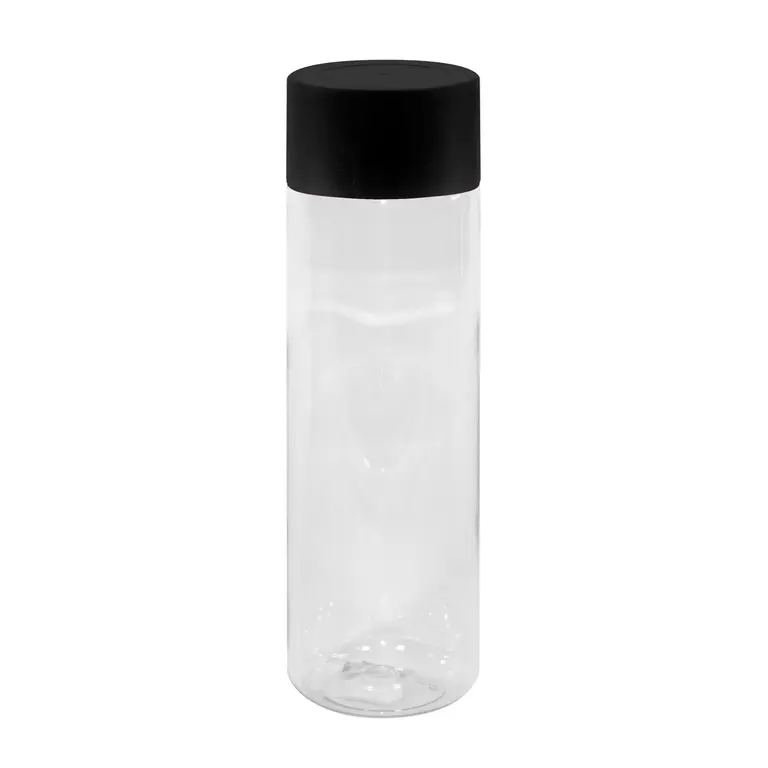 Transparente/negro mate